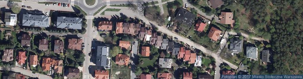 Zdjęcie satelitarne Azaliowa ul.