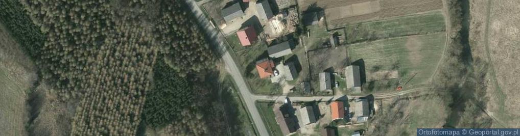 Zdjęcie satelitarne Bachów ul.