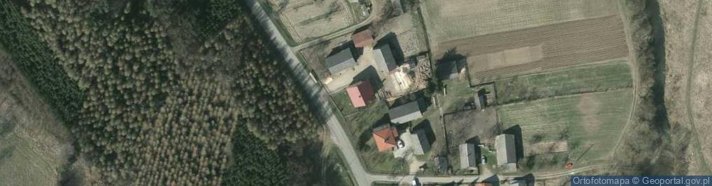 Zdjęcie satelitarne Bachów ul.