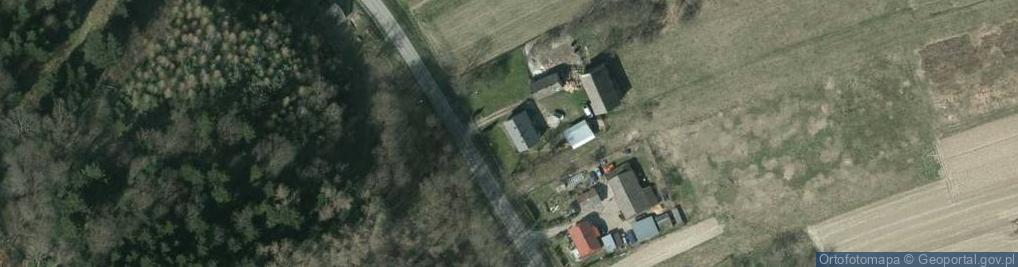 Zdjęcie satelitarne Bachów ul.