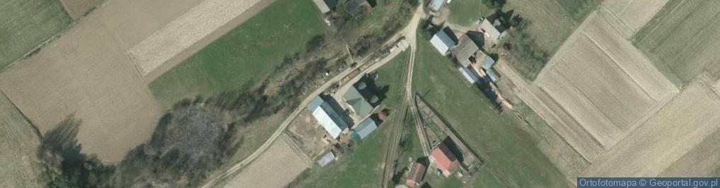 Zdjęcie satelitarne Bachów ul.