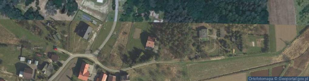 Zdjęcie satelitarne Baczków ul.