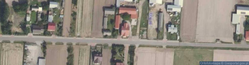 Zdjęcie satelitarne Bądków Pierwszy ul.
