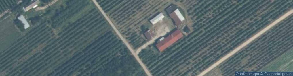 Zdjęcie satelitarne Bądków ul.