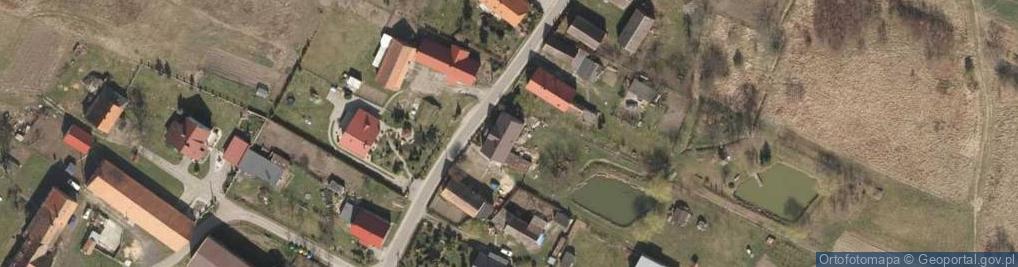 Zdjęcie satelitarne Bądzów ul.