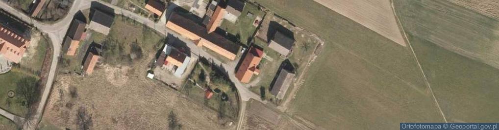 Zdjęcie satelitarne Bądzów ul.