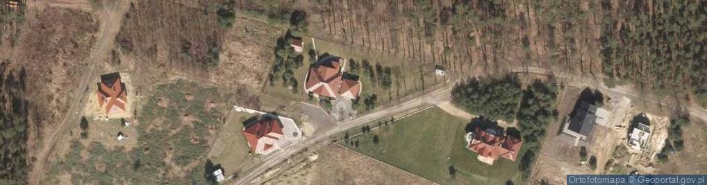 Zdjęcie satelitarne Bądzów ul.