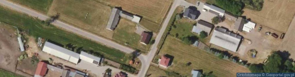 Zdjęcie satelitarne Bajki-Zalesie ul.