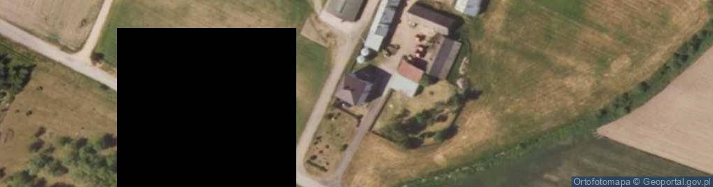 Zdjęcie satelitarne Bajki-Zalesie ul.