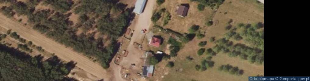 Zdjęcie satelitarne Bajki-Zalesie ul.