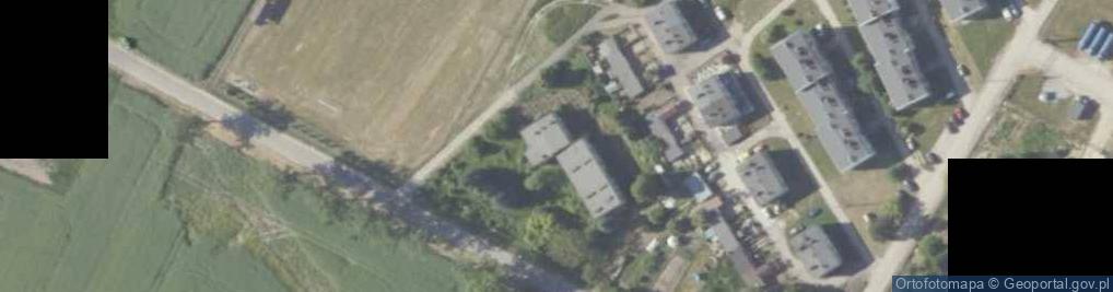 Zdjęcie satelitarne Bąków ul.