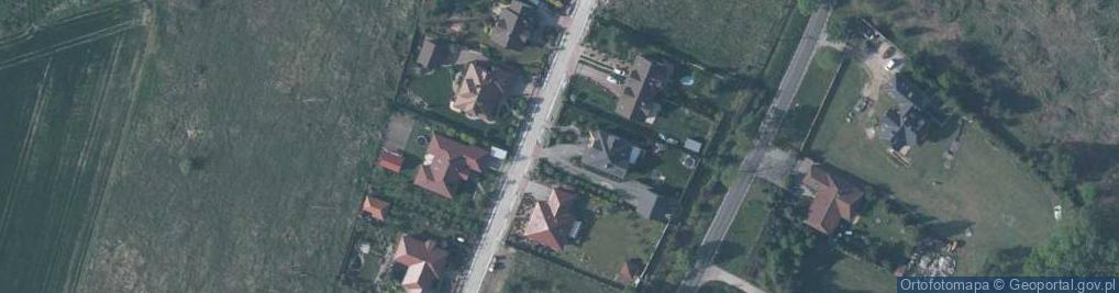 Zdjęcie satelitarne Bąków ul.