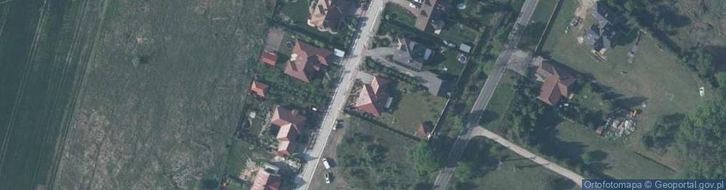 Zdjęcie satelitarne Bąków ul.