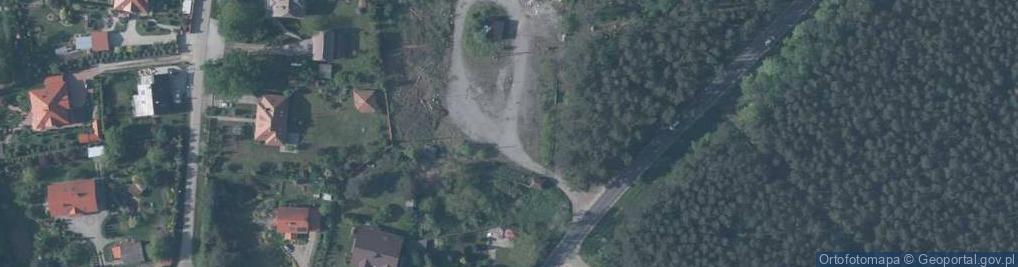 Zdjęcie satelitarne Bąków ul.