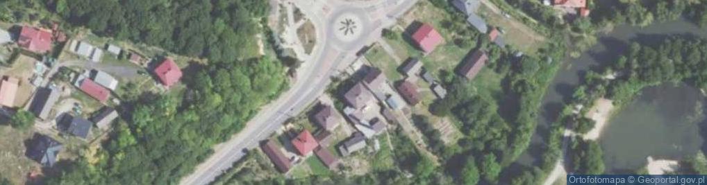 Zdjęcie satelitarne Bałtów ul.