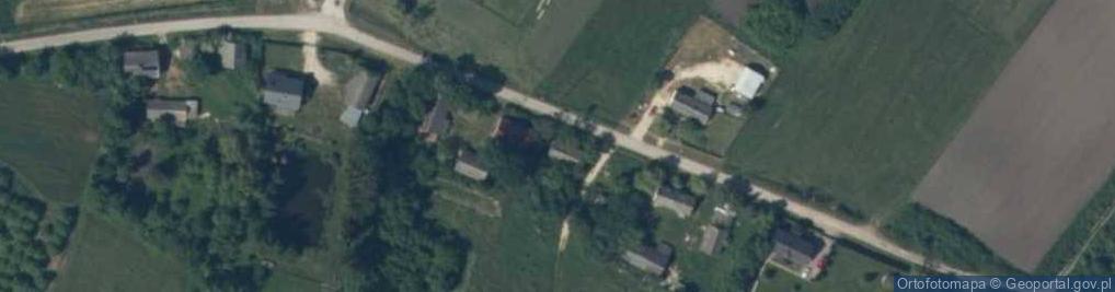 Zdjęcie satelitarne Baranów ul.