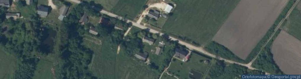 Zdjęcie satelitarne Baranów ul.