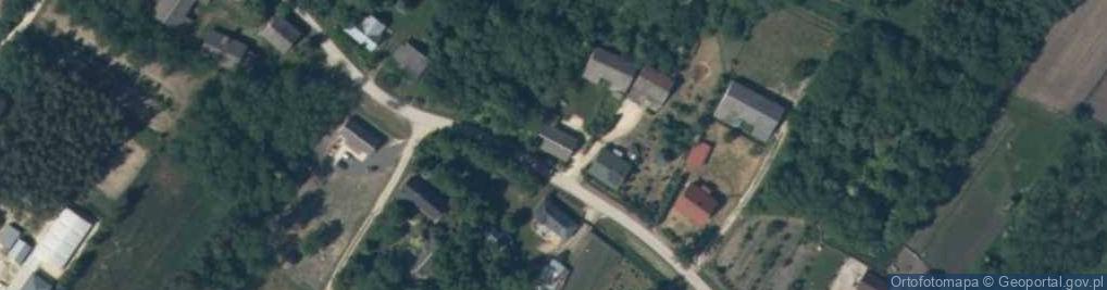 Zdjęcie satelitarne Baranów ul.