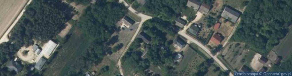 Zdjęcie satelitarne Baranów ul.