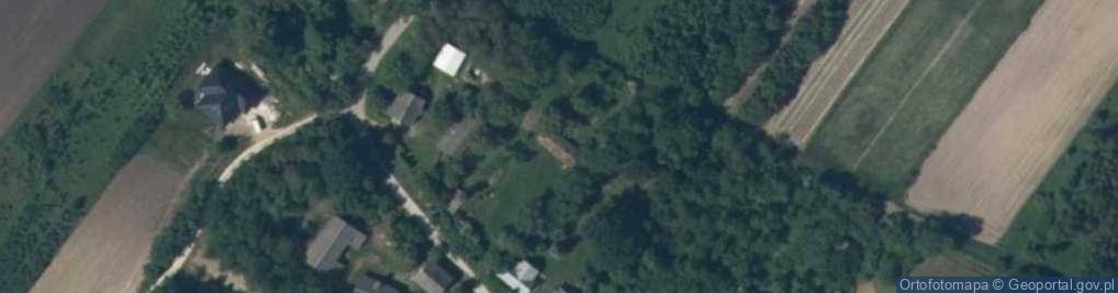 Zdjęcie satelitarne Baranów ul.