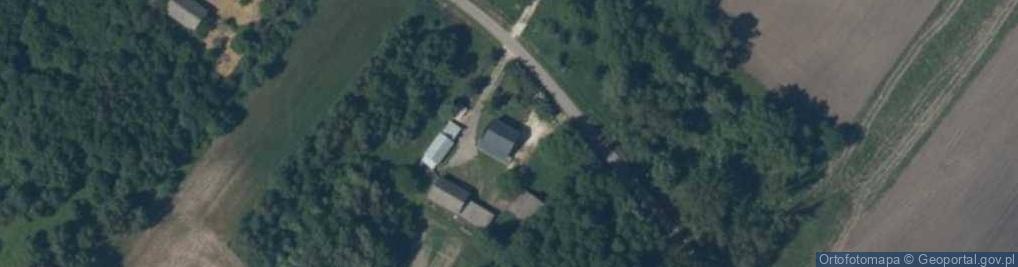Zdjęcie satelitarne Baranów ul.