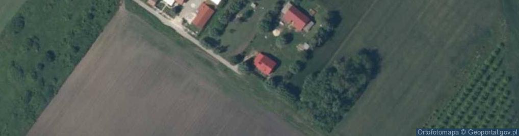 Zdjęcie satelitarne Baranów ul.