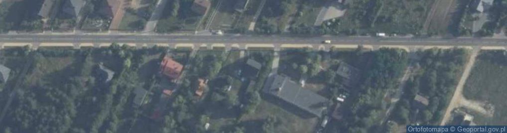 Zdjęcie satelitarne Barchów ul.