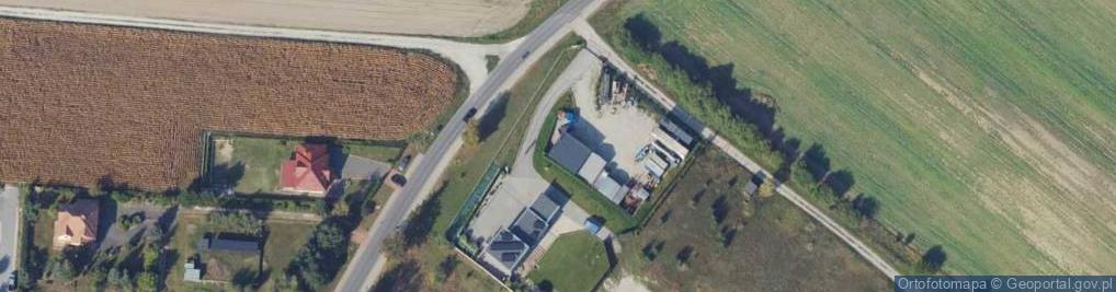 Zdjęcie satelitarne Barcin-Wieś ul.
