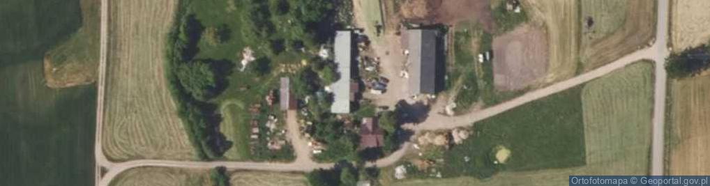 Zdjęcie satelitarne Bargłów Dworny ul.