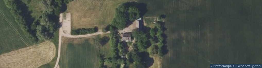 Zdjęcie satelitarne Bargłów Kościelny ul.