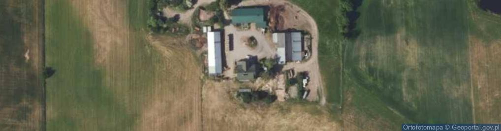 Zdjęcie satelitarne Bargłów Kościelny ul.