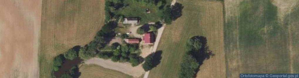 Zdjęcie satelitarne Bargłów Kościelny ul.