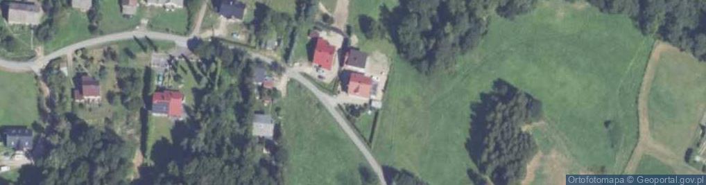Zdjęcie satelitarne Barwałd Górny ul.
