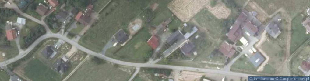 Zdjęcie satelitarne Barwałd Górny ul.