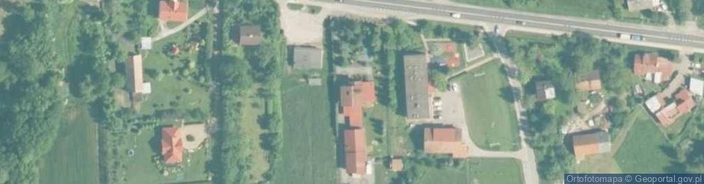 Zdjęcie satelitarne Barwałd Średni ul.