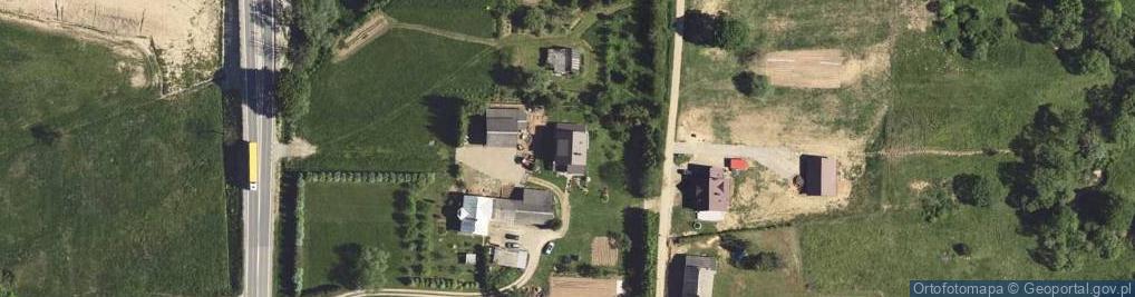 Zdjęcie satelitarne Barwinek ul.