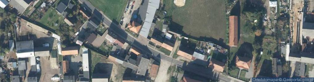 Zdjęcie satelitarne Baszków ul.