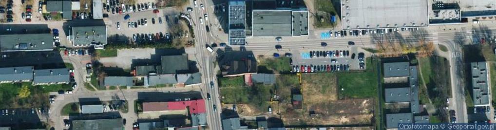 Zdjęcie satelitarne Bawełniana ul.