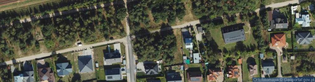 Zdjęcie satelitarne Barwinkowa ul.