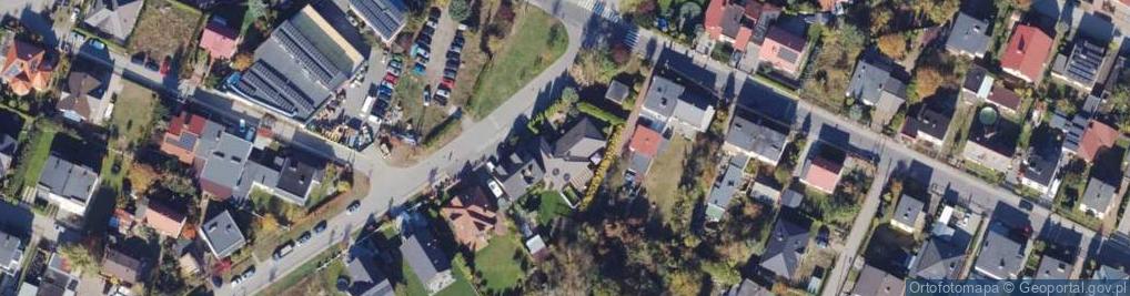 Zdjęcie satelitarne Barwinkowa ul.