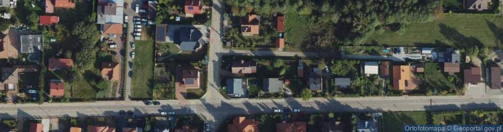 Zdjęcie satelitarne Bajeczna ul.