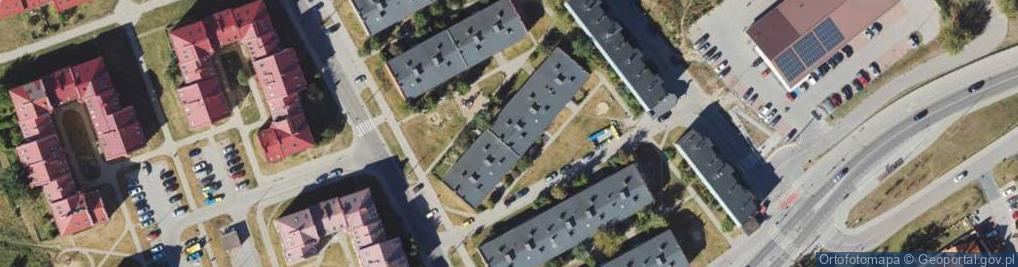 Zdjęcie satelitarne Barszczańska ul.