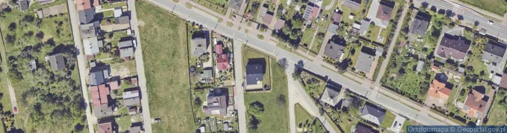 Zdjęcie satelitarne Barańcowa ul.
