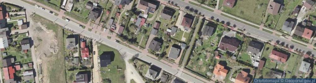 Zdjęcie satelitarne Barańcowa ul.