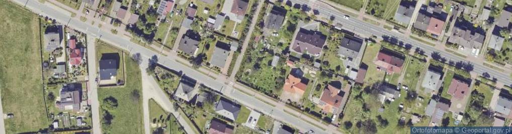 Zdjęcie satelitarne Barańcowa ul.