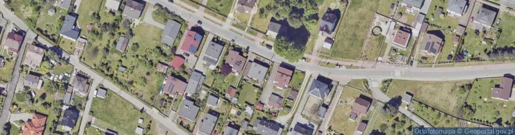 Zdjęcie satelitarne Barańcowa ul.