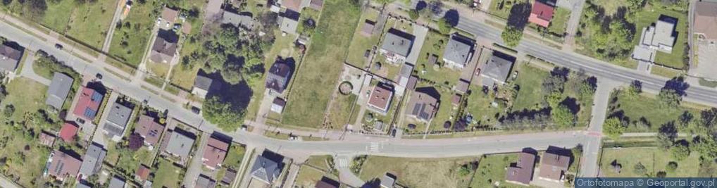 Zdjęcie satelitarne Barańcowa ul.