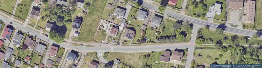 Zdjęcie satelitarne Barańcowa ul.
