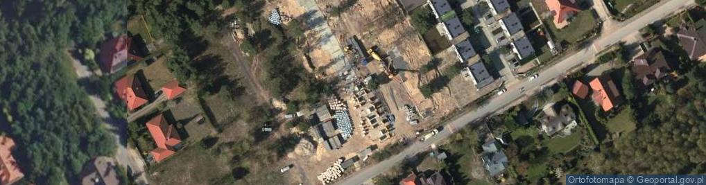 Zdjęcie satelitarne Bajeczna ul.
