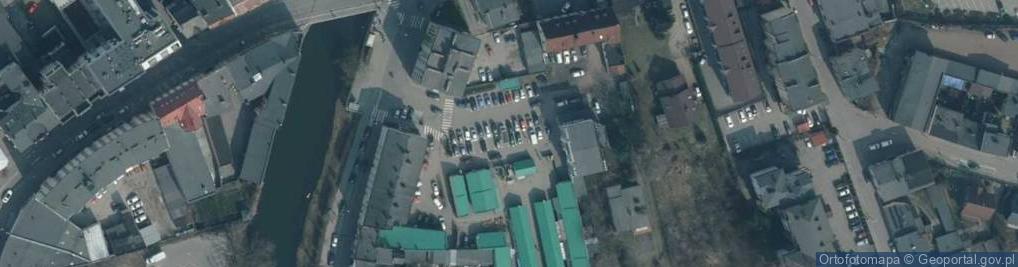 Zdjęcie satelitarne Bazarowa ul.